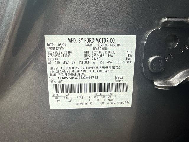 Certified 2025 Ford Explorer ST AWD/4WD image 15