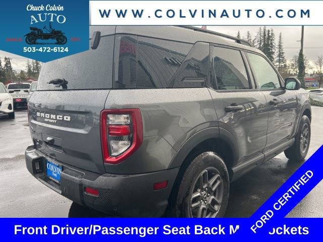 Certified 2025 Ford Bronco Sport Big Bend w/ Convenience Package AWD/4WD image 8