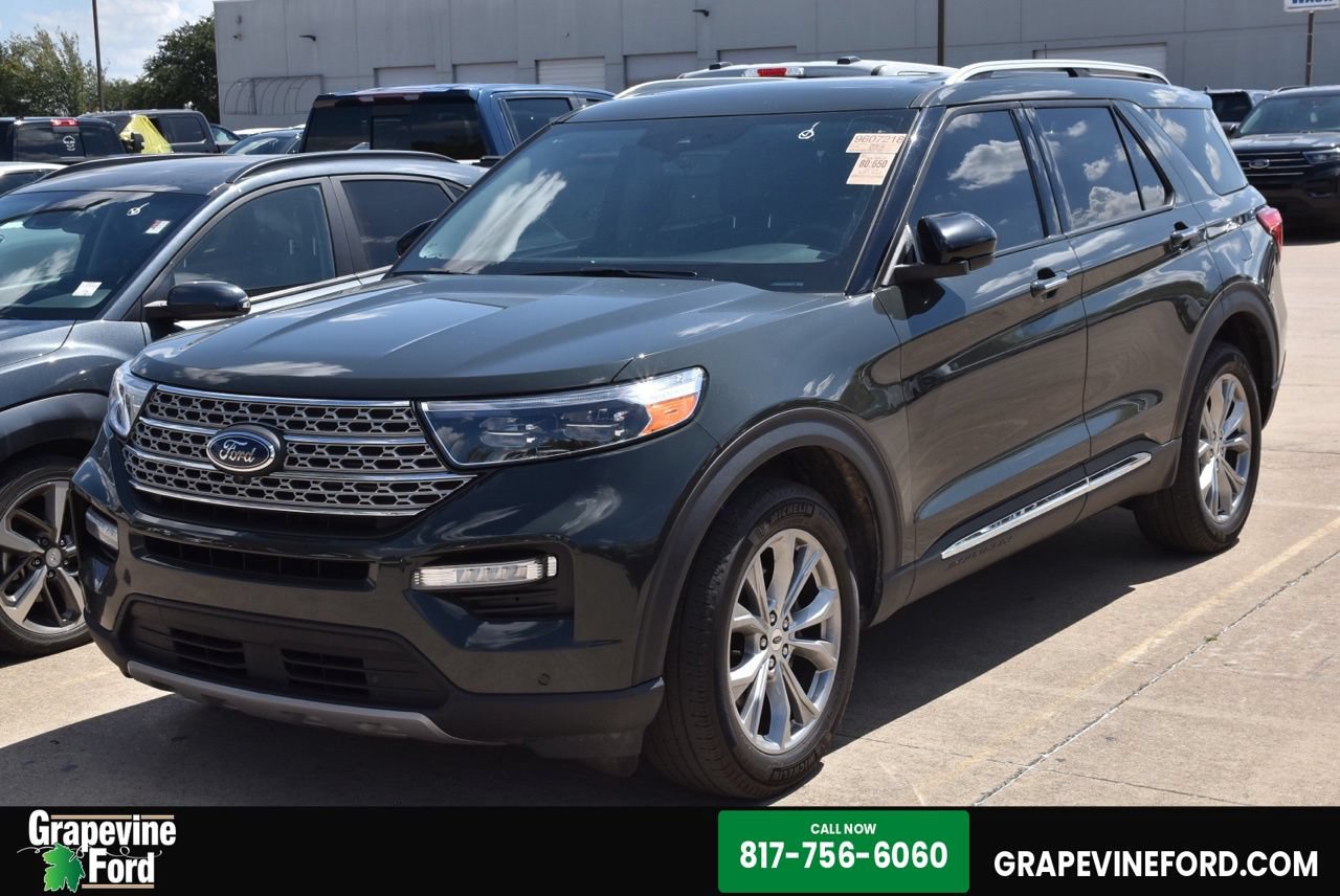 Certified 2023 Ford Explorer Limited AWD/4WD image 1