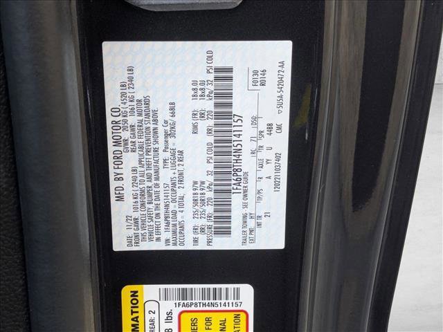Certified 2022 Ford Mustang Coupe RWD image 23