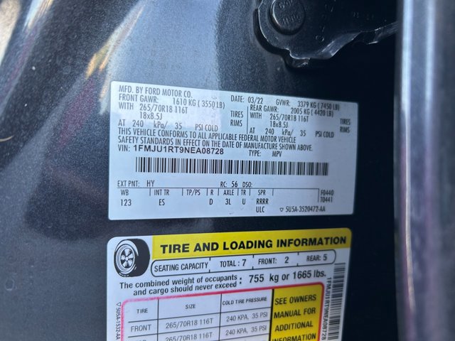 Certified 2022 Ford Expedition Timberline image 35