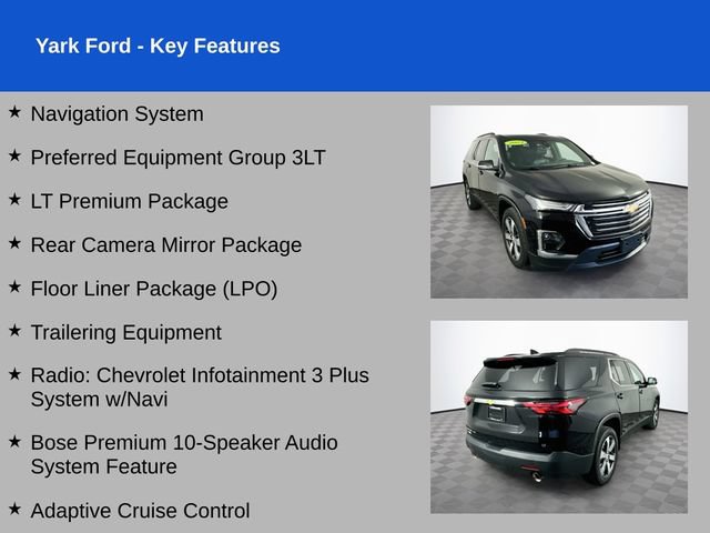 Used 2023 Chevrolet Traverse LT w/ LT Premium Package AWD/4WD image 2