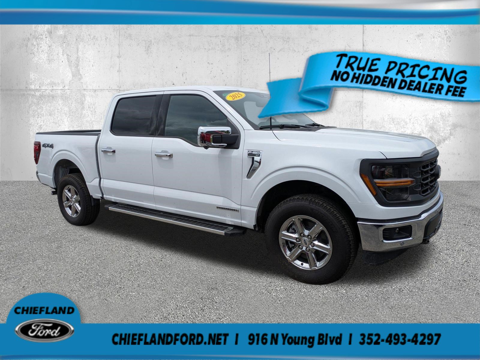 Certified 2025 Ford F150 XLT w/ Equipment Group 302A MID
