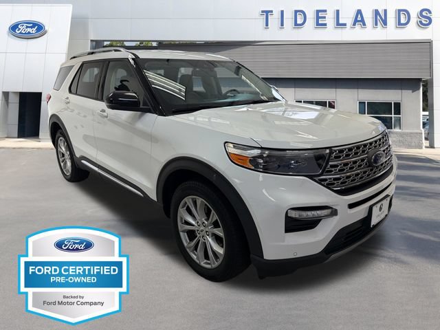 Certified 2021 Ford Explorer Limited w/ Equipment Group 301A AWD/4WD 360° Tour