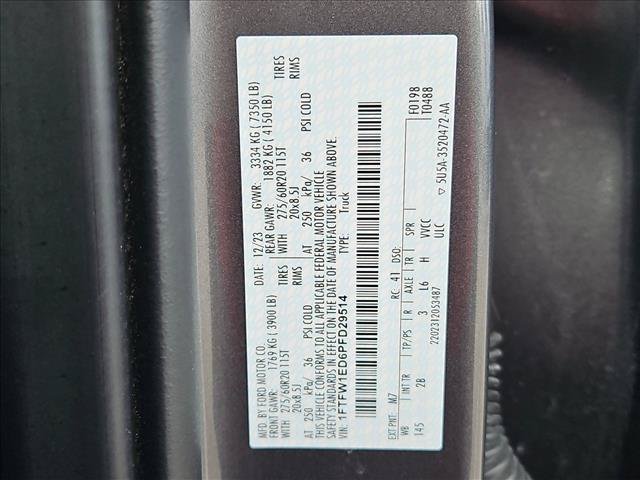 Certified 2023 Ford F150 Lariat w/ Equipment Group 502A High AWD/4WD image 27