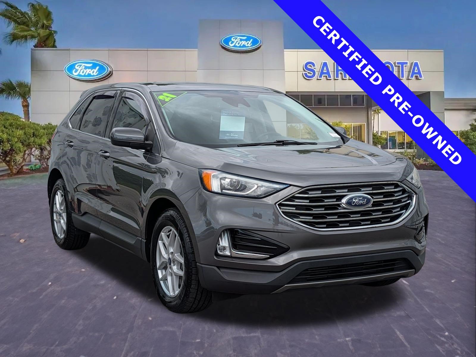 Certified 2021 Ford Edge SEL