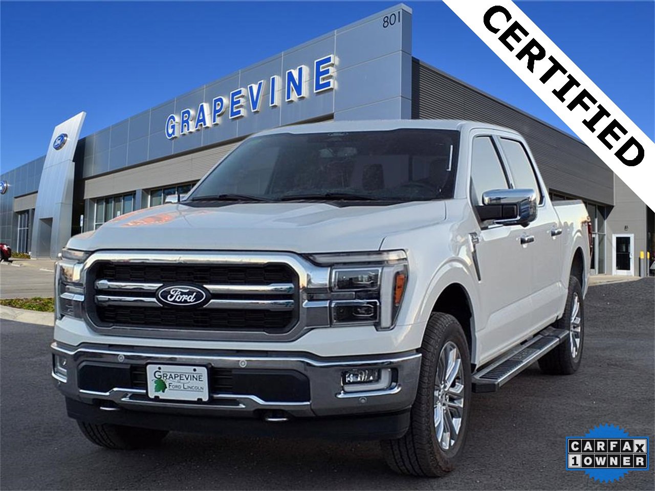 Certified 2024 Ford F150 Lariat w/ Bed Utility Package