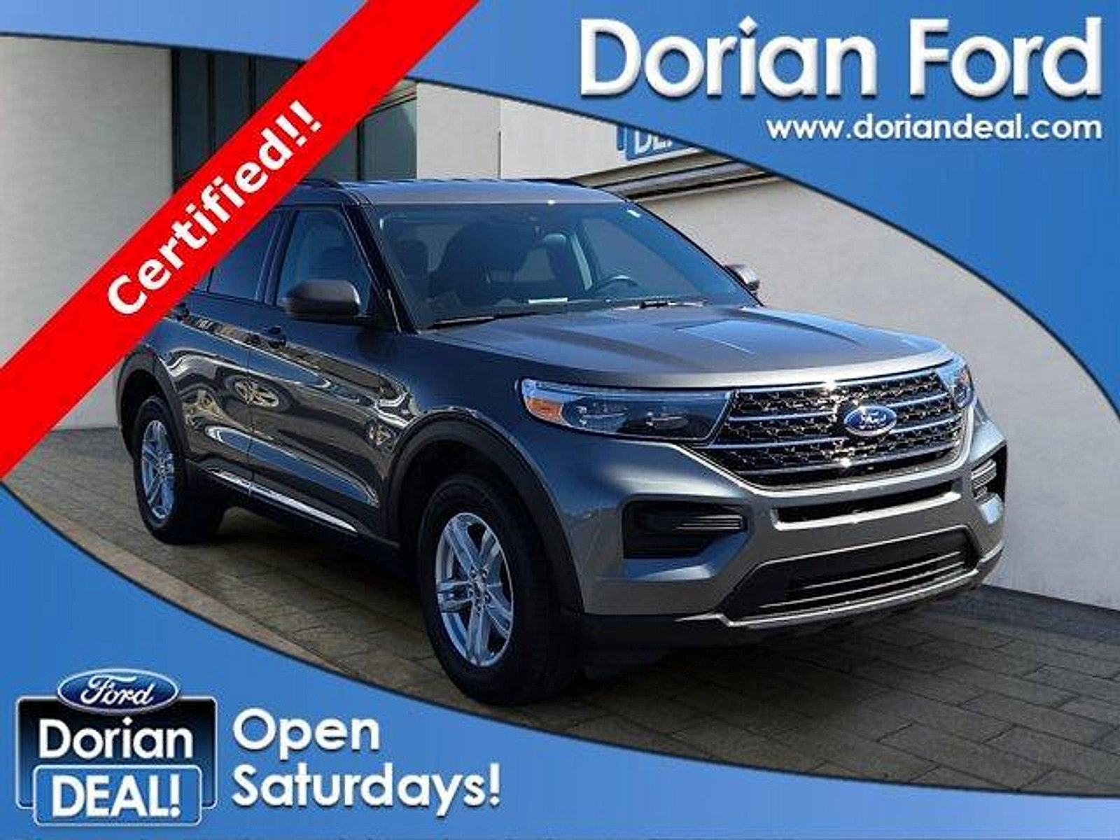 Certified 2024 Ford Explorer XLT
