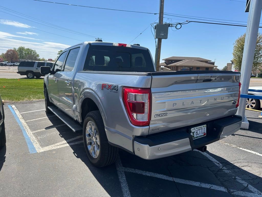 Certified 2021 Ford F150 Platinum w/ Equipment Group 701A High AWD/4WD image 3