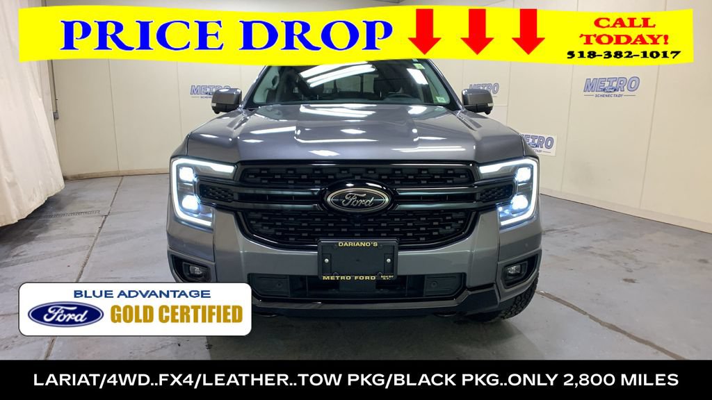 Certified 2025 Ford Ranger Lariat w/ FX4 Off-Road Package AWD/4WD image 8