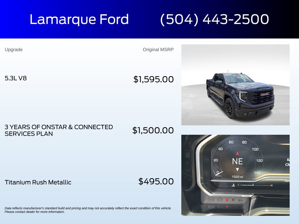 Used 2022 GMC Sierra 1500 Elevation RWD image 4