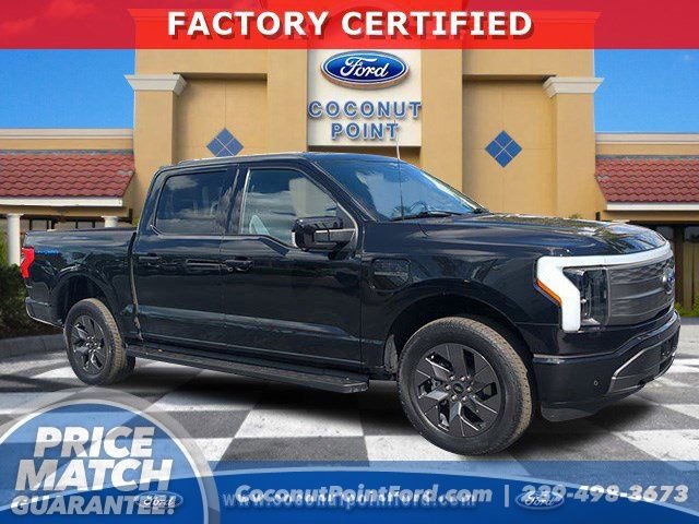 Certified 2023 Ford F150 Lightning Lariat w/ Max Trailer Tow Package image 7