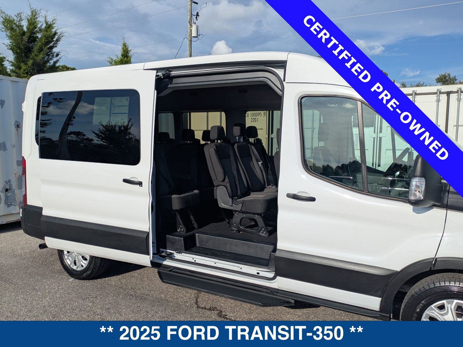 Certified 2025 Ford Transit 350 XLT RWD image 14