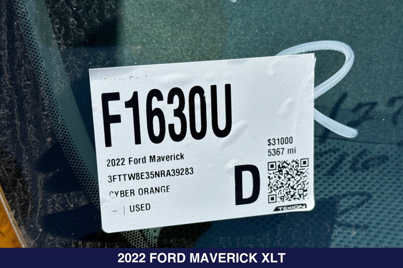 Certified 2022 Ford Maverick XLT FWD image 2