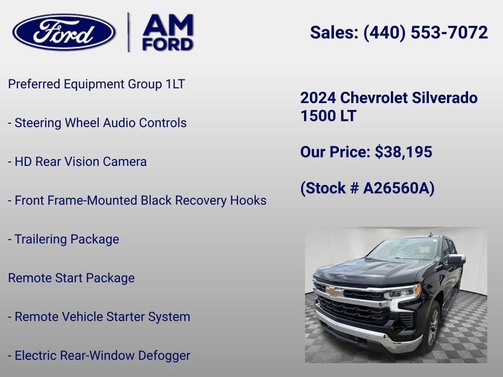 Used 2024 Chevrolet Silverado 1500 LT AWD/4WD image 24