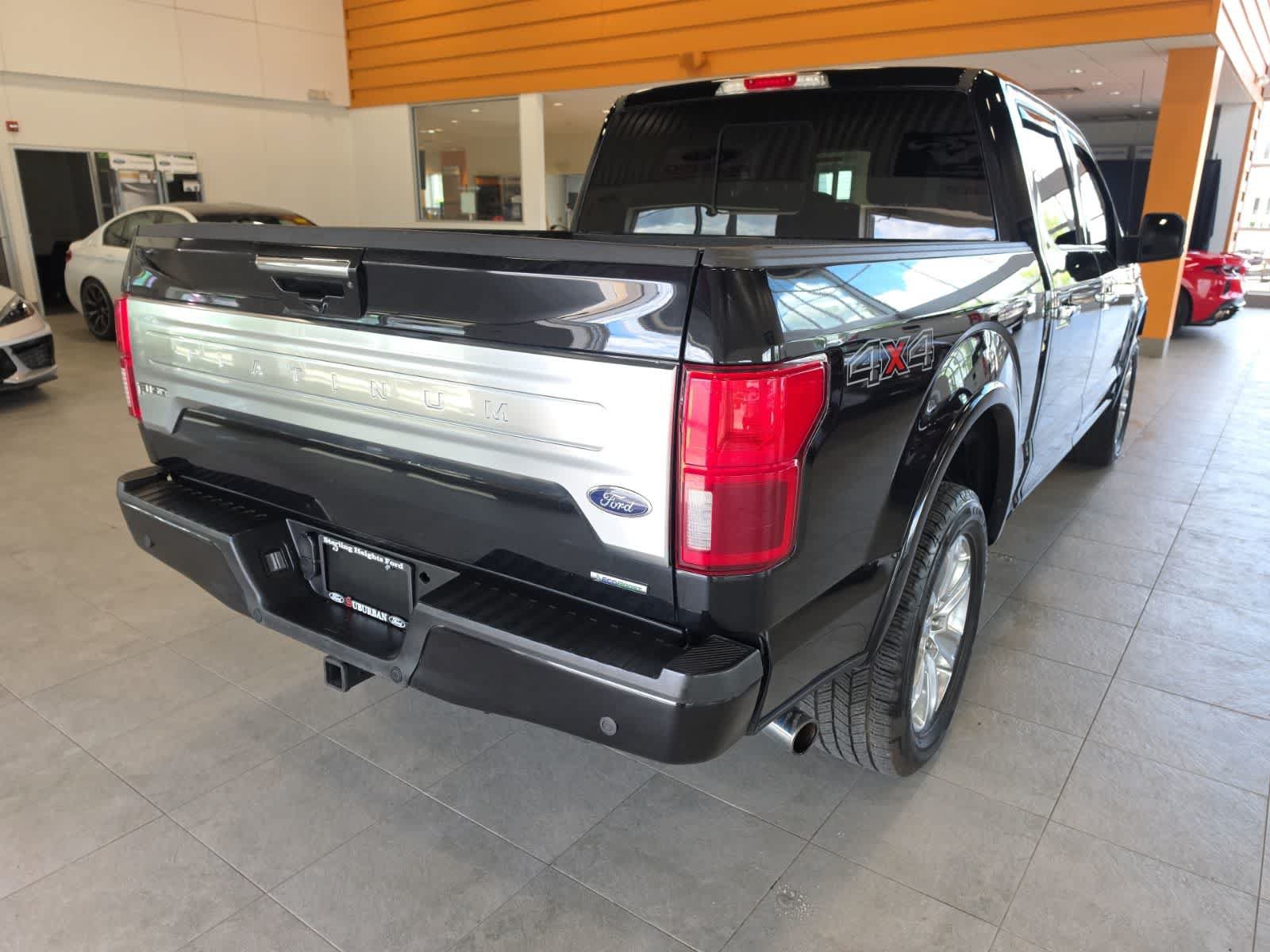 Certified 2020 Ford F150 Platinum w/ Technology Package AWD/4WD image 8