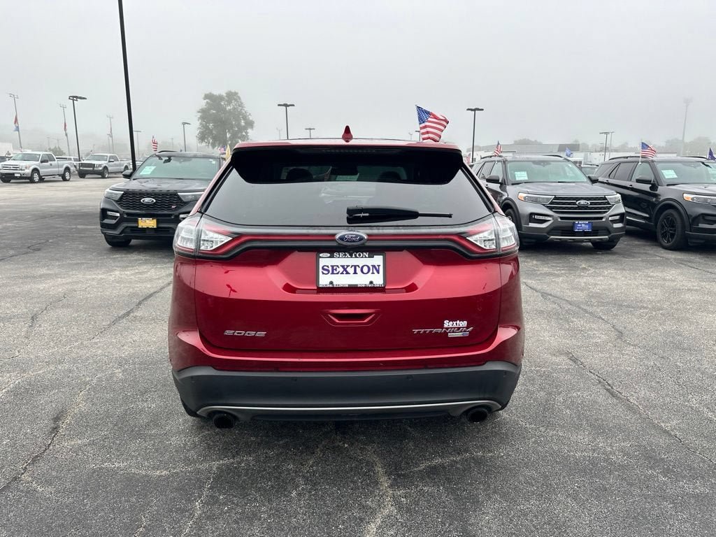 Certified 2018 Ford Edge Titanium w/ Equipment Group 302A AWD/4WD image 5