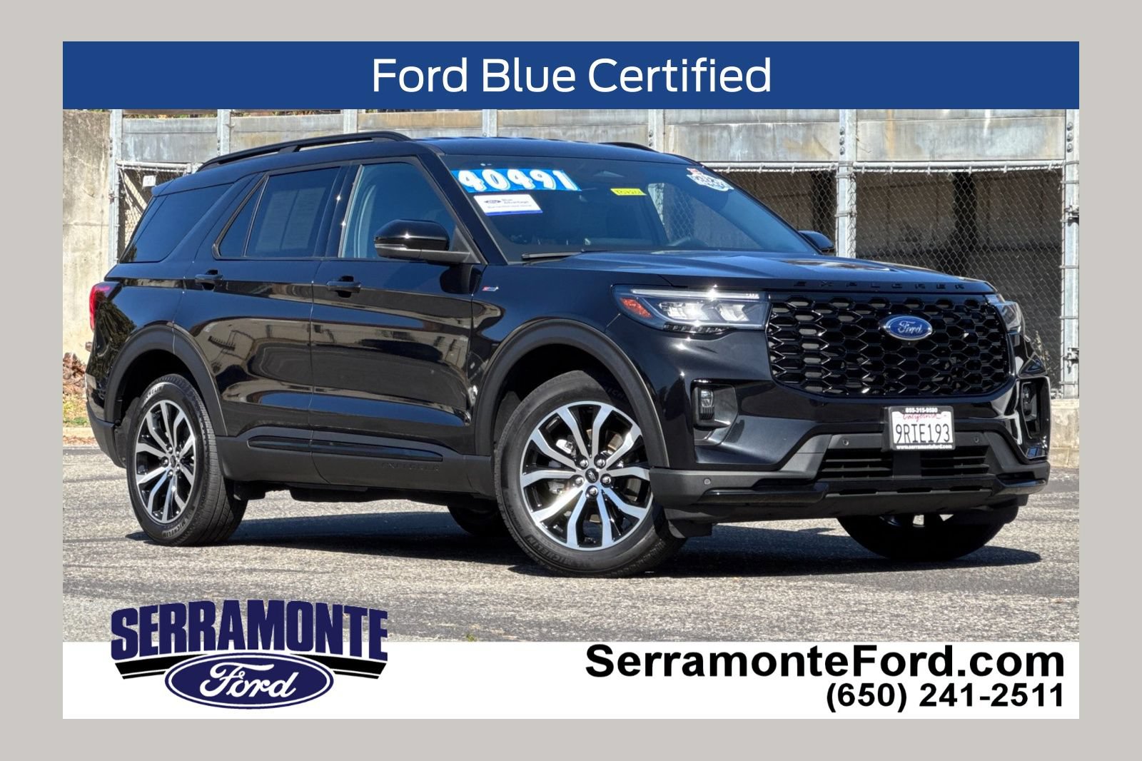 Certified 2025 Ford Explorer ST-Line