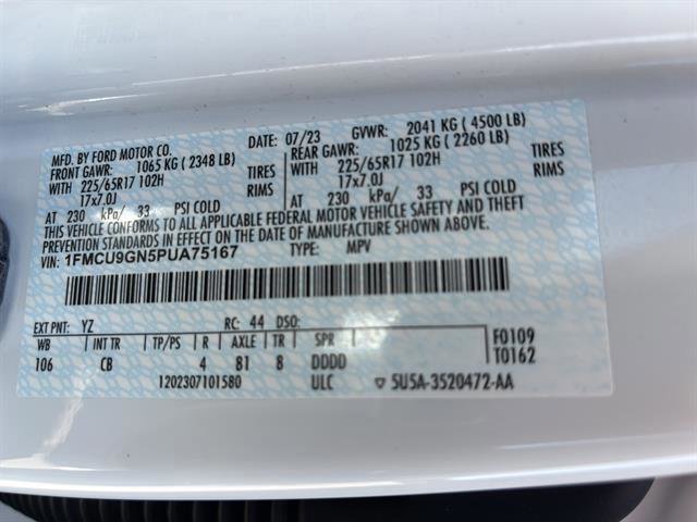 Certified 2023 Ford Escape Active w/ Tech Pack #2 image 21