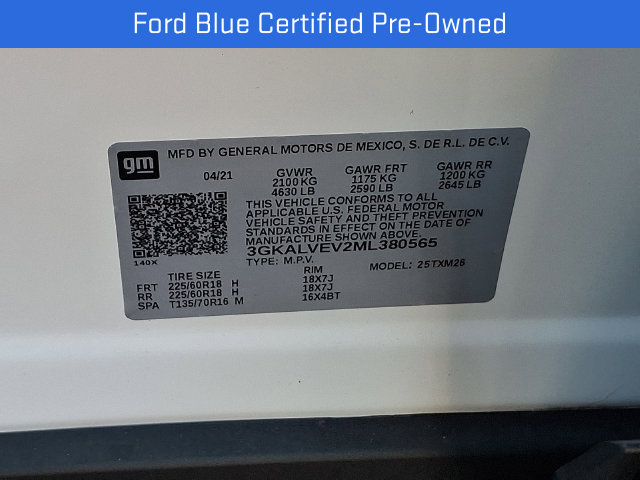 Used 2021 GMC Terrain SLT w/ LPO, Floor Liner Package AWD/4WD image 31