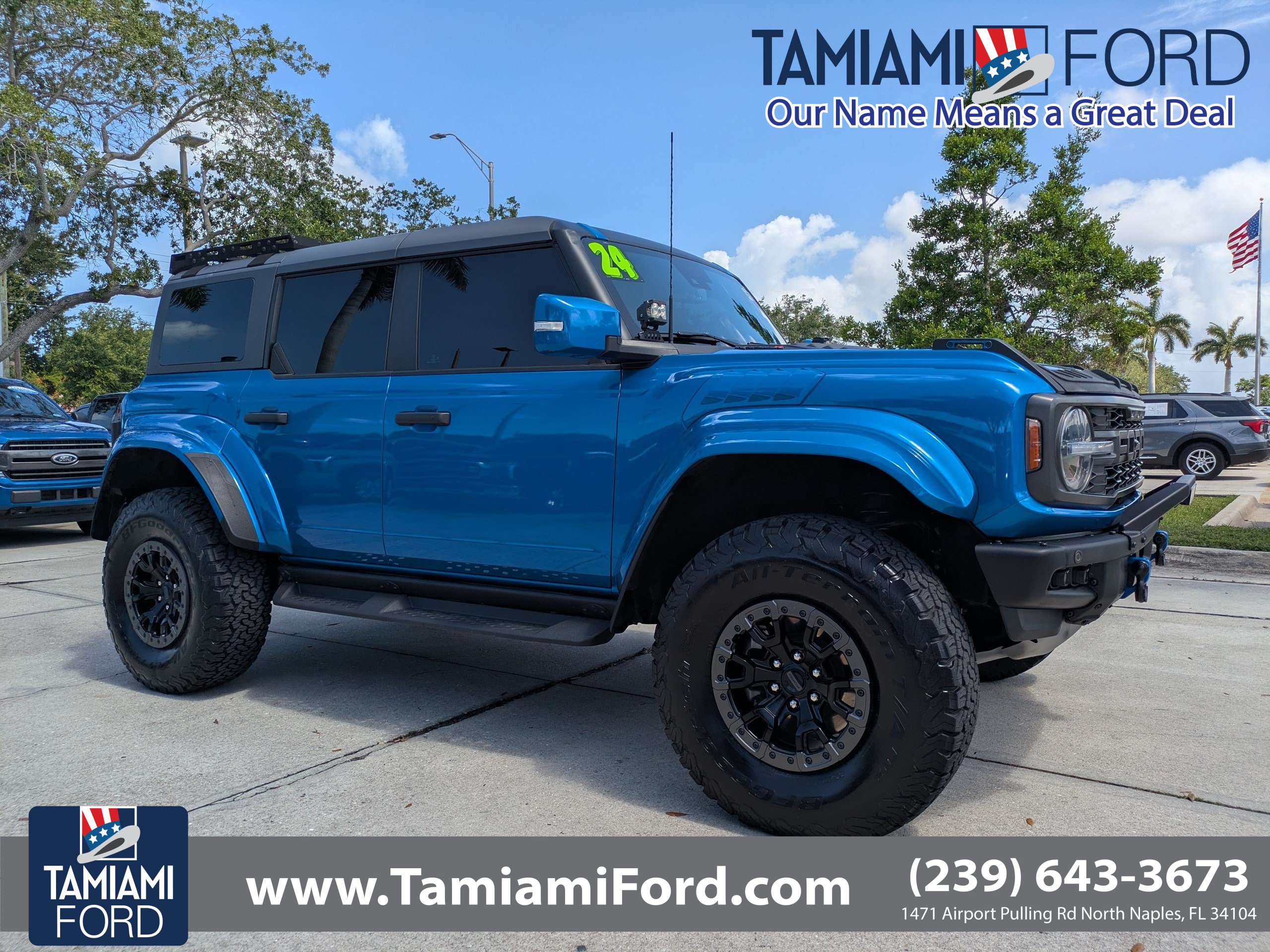 Certified 2024 Ford Bronco Raptor AWD/4WD image 1