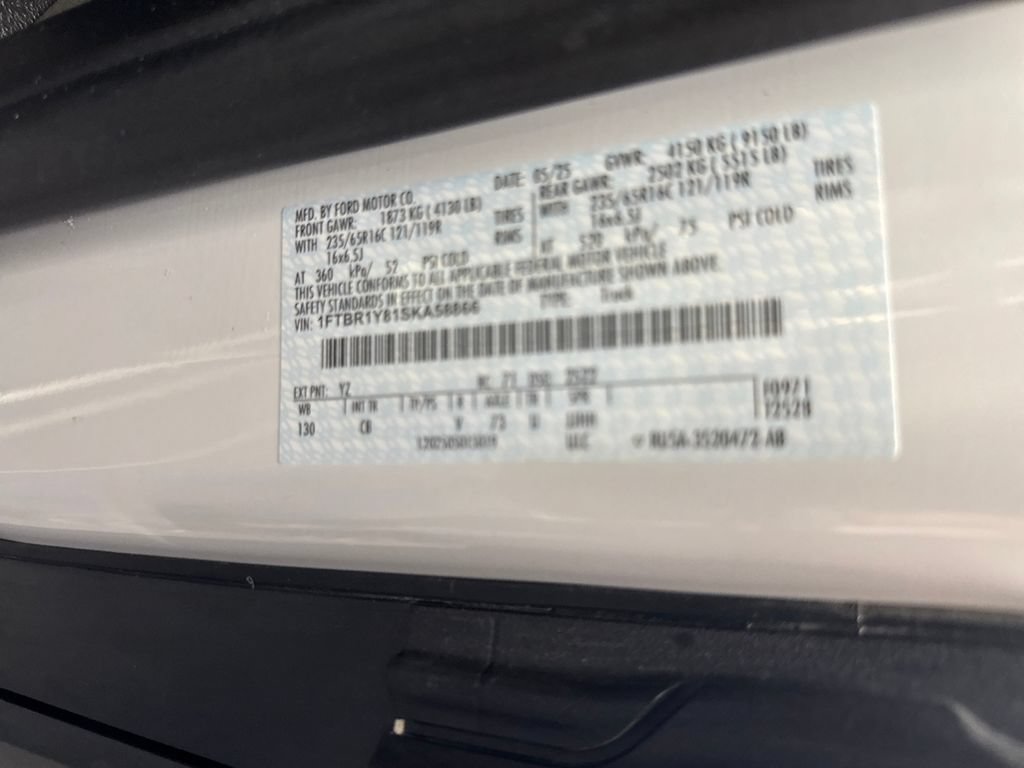 Certified 2025 Ford Transit 250 Low Roof w/ Exterior Upgrade Package RWD image 30