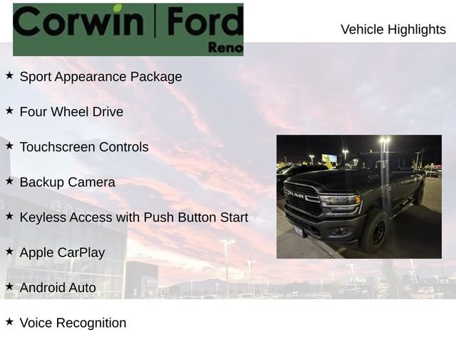 Used 2021 RAM 2500 Big Horn w/ Level 1 Equipment Group AWD/4WD image 8