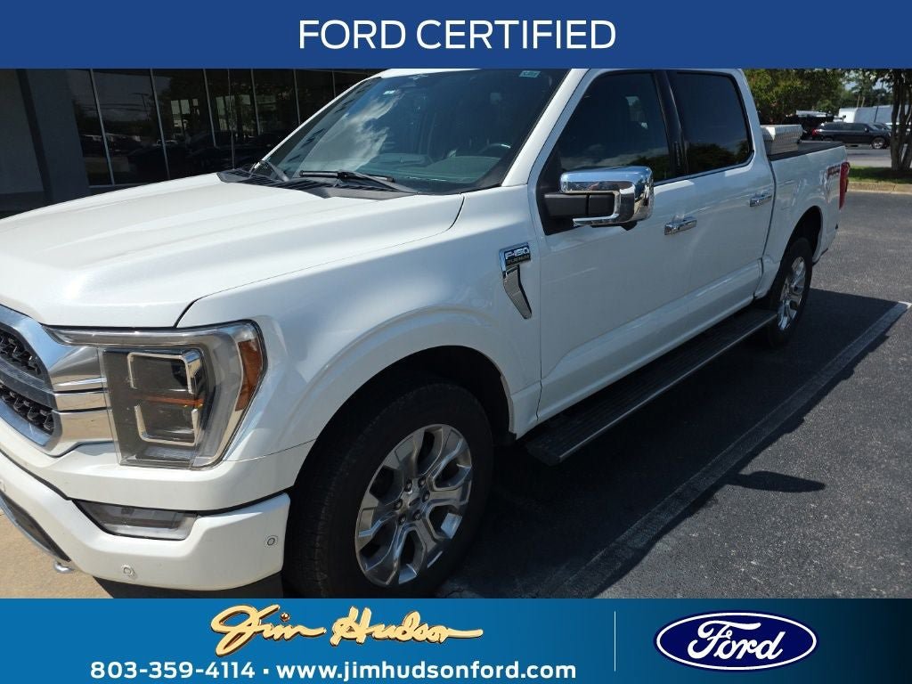 Certified 2023 Ford F150 Platinum w/ Equipment Group 701A High AWD/4WD image 1
