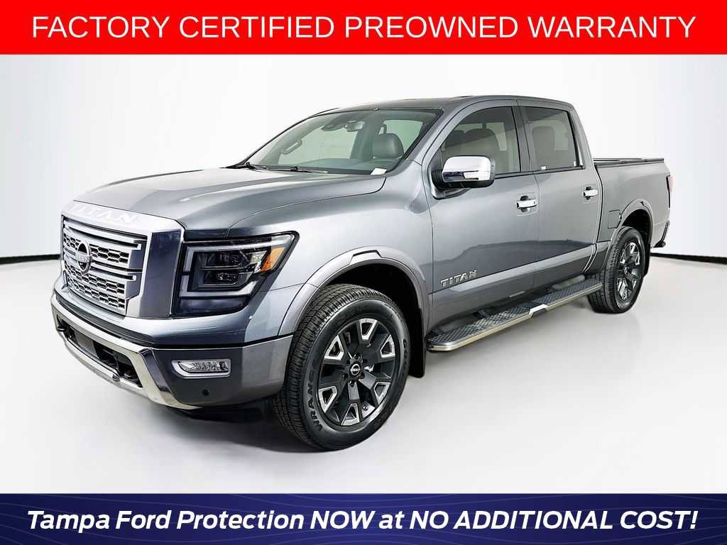 Used 2023 Nissan Titan Platinum Reserve w/ Moonroof Package image 1