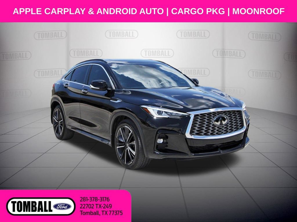Used 2022 INFINITI QX55 Luxe w/ Cargo Package