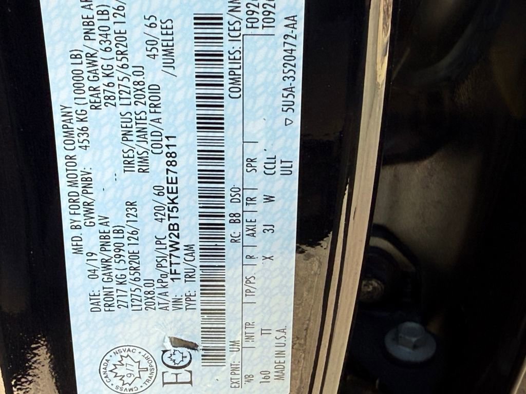 Certified 2019 Ford F250 Limited image 29