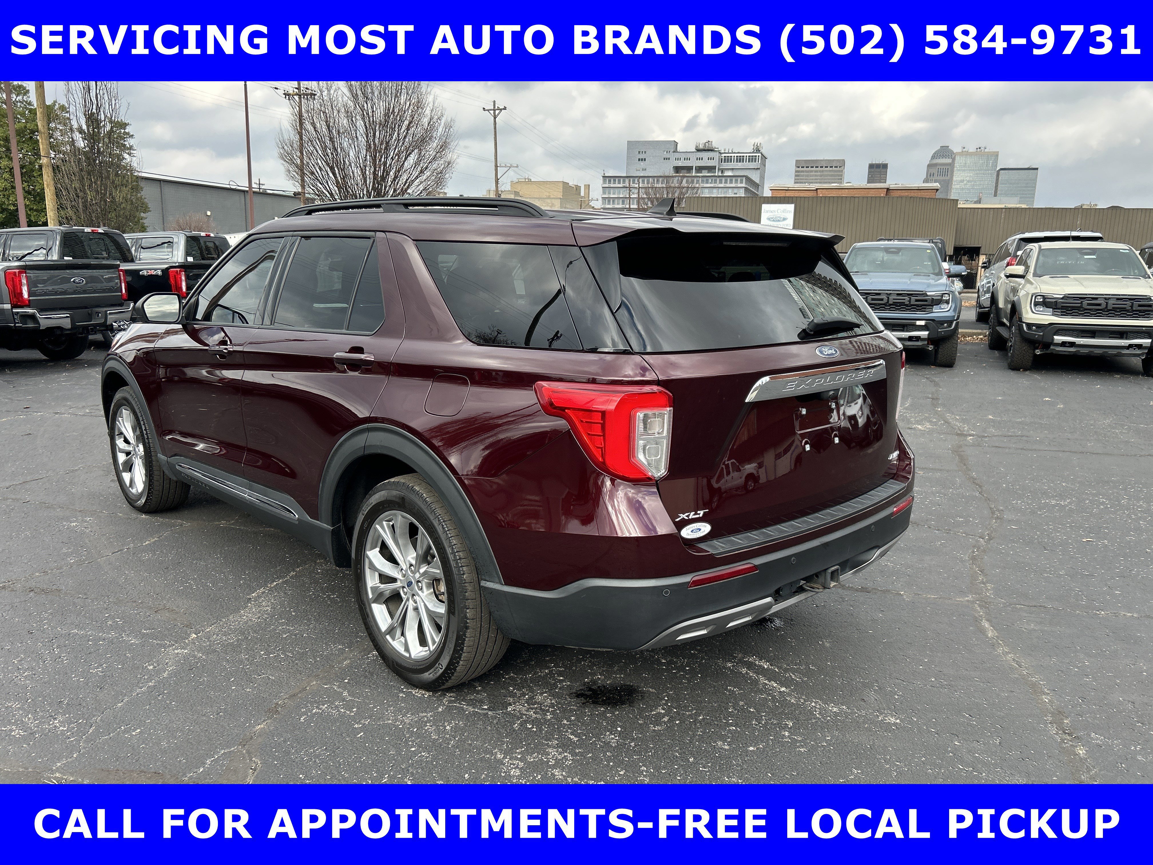 Certified 2022 Ford Explorer XLT w/ Equipment Group 202A image 3