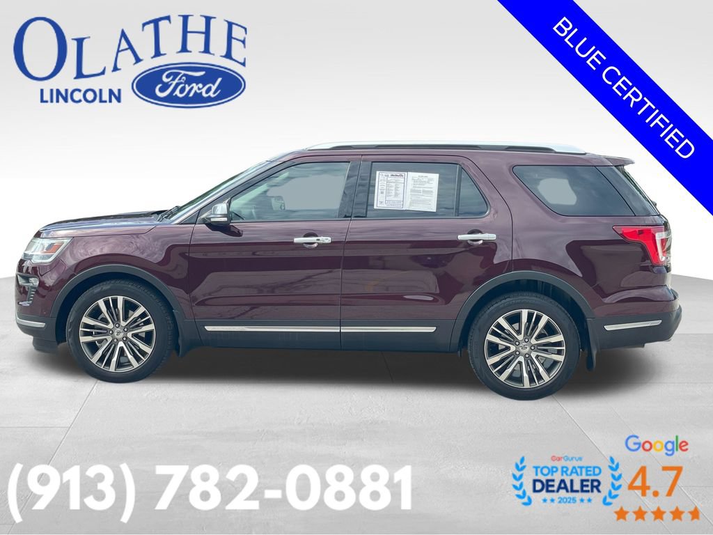 Certified 2018 Ford Explorer Platinum AWD/4WD image 2