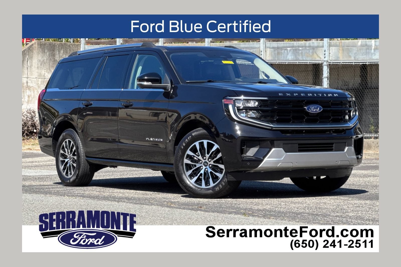 Certified 2025 Ford Expedition Max Platinum