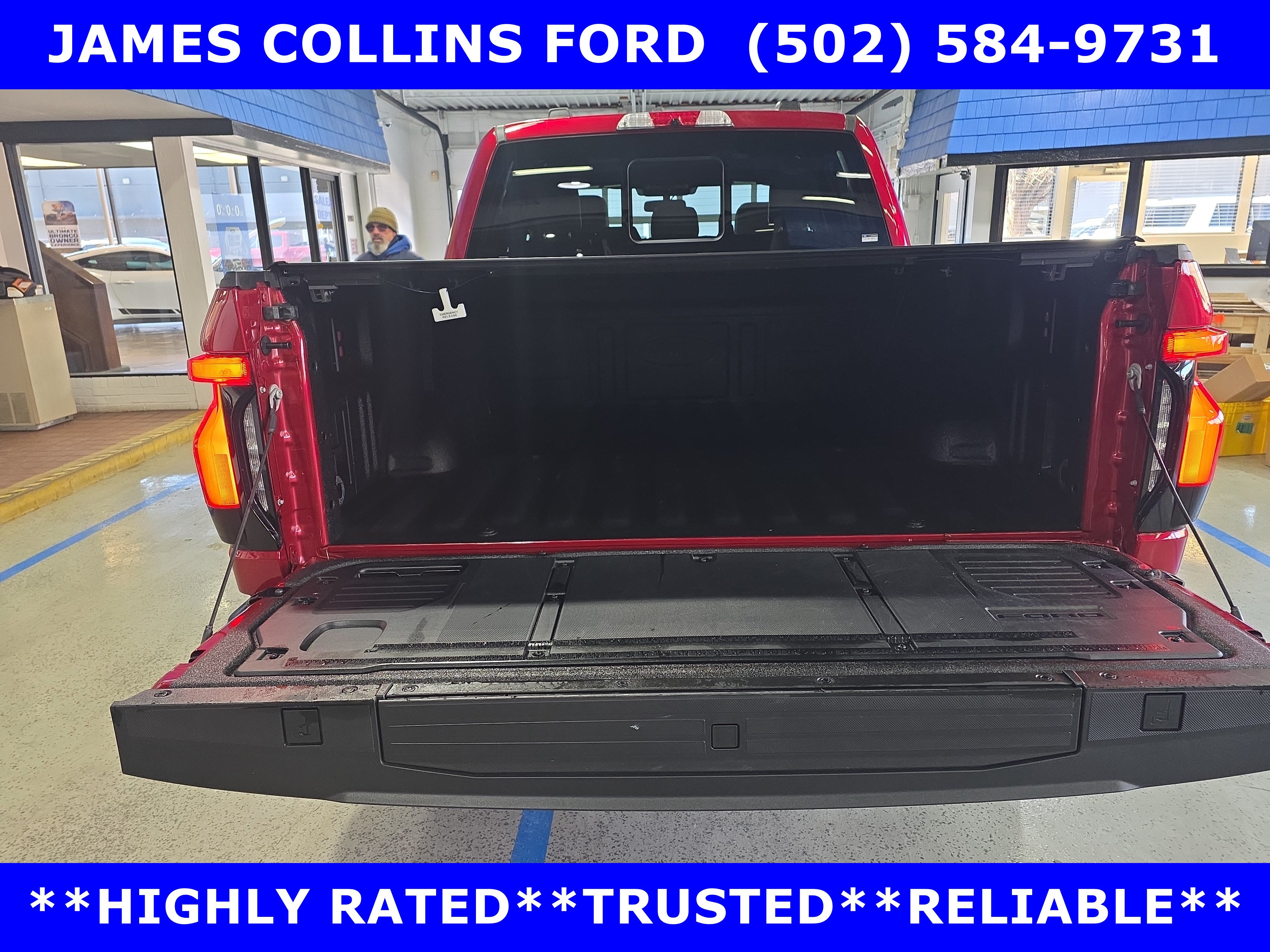 Certified 2025 Ford F150 Lightning Lariat AWD/4WD image 7