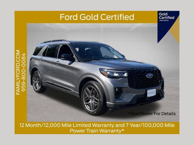 Certified 2025 Ford Explorer ST w/ Sun And Sound Package AWD/4WD image 1