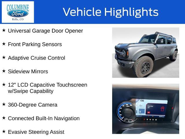 Certified 2023 Ford Bronco Wildtrak AWD/4WD image 12