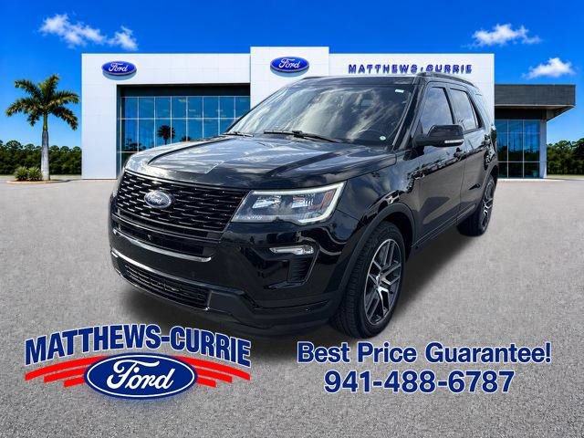 Certified 2018 Ford Explorer Sport w/ Equipment Group 401A AWD/4WD image 7