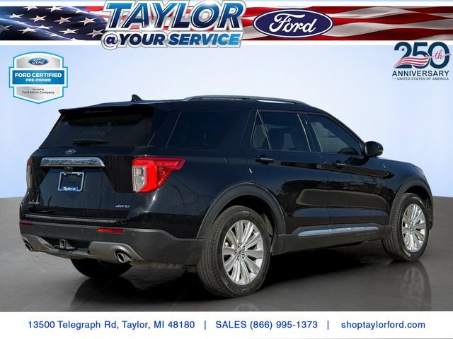 Certified 2024 Ford Explorer Limited w/ Limited Technology Package AWD/4WD image 3