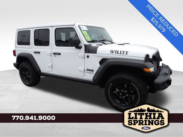 Used 2022 Jeep Wrangler Unlimited Sport image 11