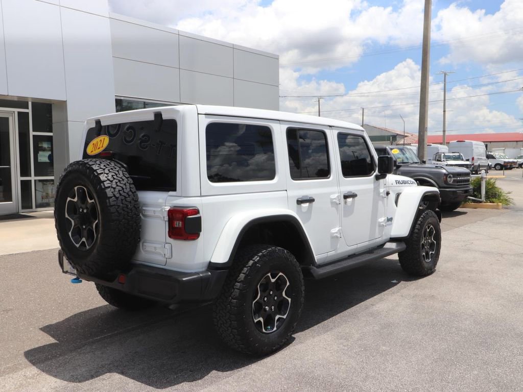 Used 2021 Jeep Wrangler Unlimited Rubicon 4xe w/ Cold Weather Group AWD/4WD image 15