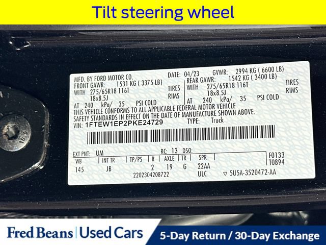 Certified 2023 Ford F150 XL w/ STX Appearance Package AWD/4WD image 36