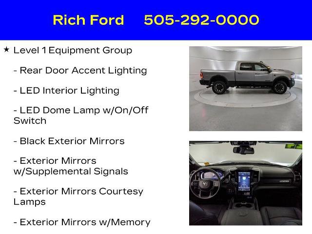 Used 2024 RAM 2500 Rebel w/ Towing Technology Group image 32