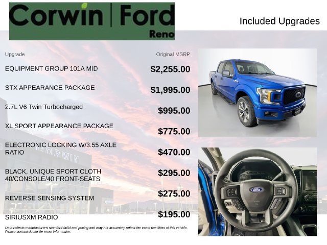 Certified 2019 Ford F150 XL w/ Equipment Group 101A Mid AWD/4WD image 3