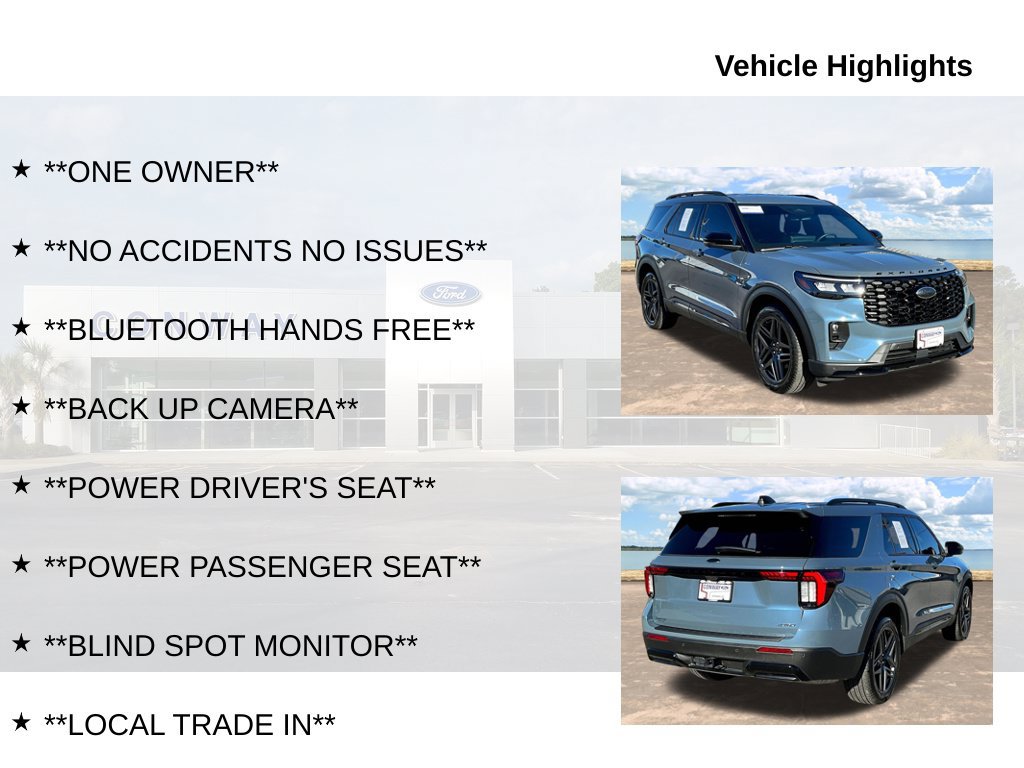 Certified 2025 Ford Explorer ST-Line w/ Premium Package AWD/4WD image 6