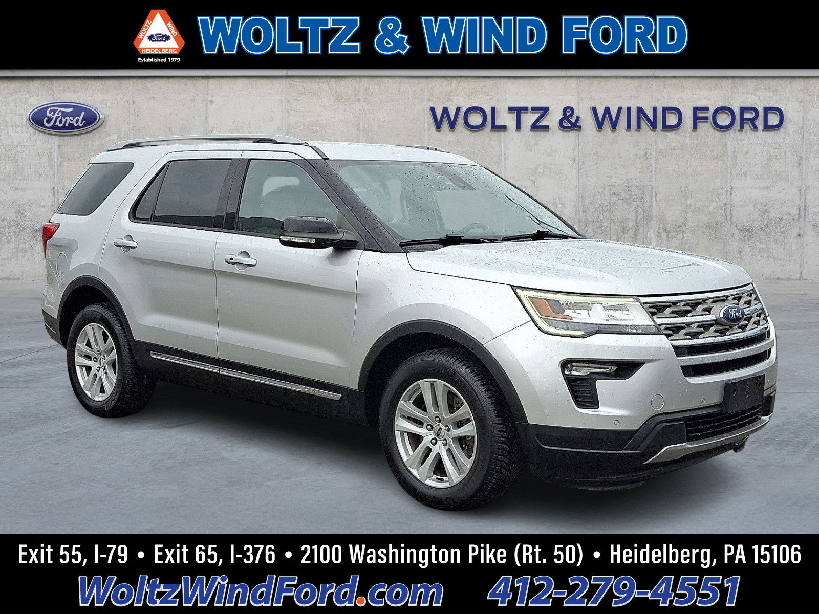 Certified 2018 Ford Explorer XLT w/ Equipment Group 202A