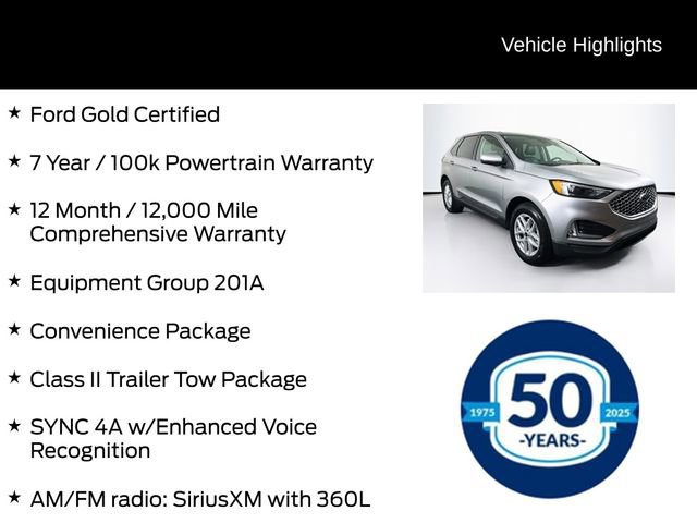Certified 2024 Ford Edge SEL w/ Convenience Package image 6