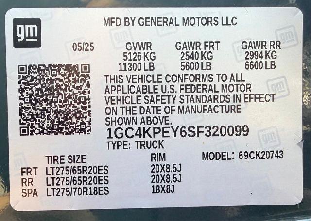 Used 2025 Chevrolet Silverado 2500 LTZ w/ Trail Boss Package AWD/4WD image 22