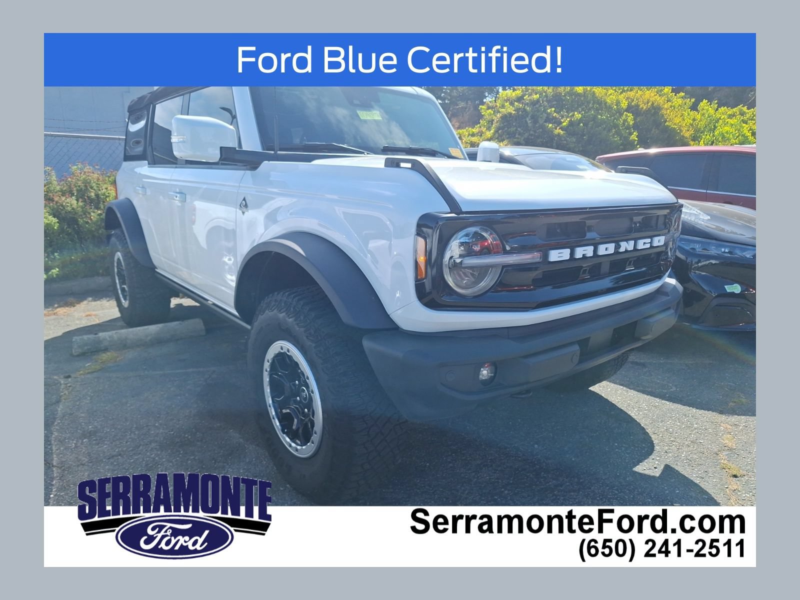 Certified 2023 Ford Bronco Outer Banks w/ Sasquatch Package AWD/4WD image 1
