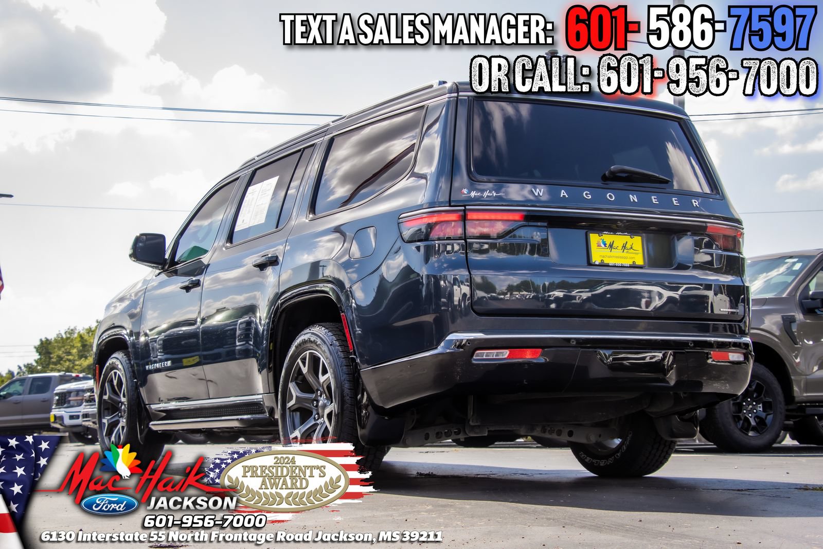 Used 2023 Jeep Wagoneer Series III w/ Mopar Step-Up Package RWD image 4